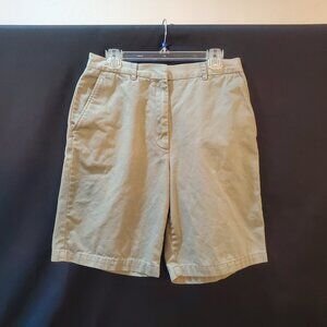 Jones Wear Women’s 12 Khaki Tan Bermuda Shorts
